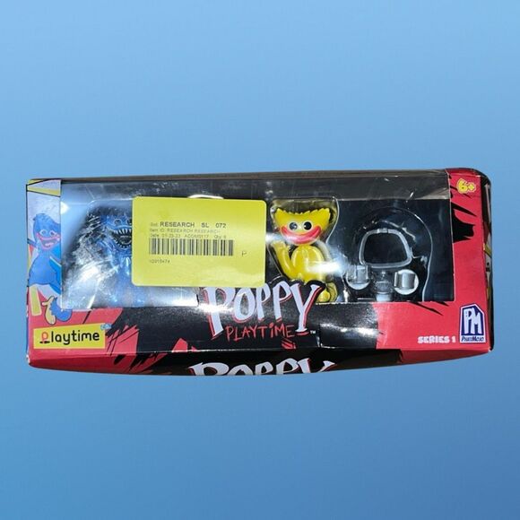 Poppy Playtime Mini Figures 4pk Scary Huggy Wuggy Boogie Bot Smiling Huggy Wuggy - Picture 2 of 3